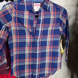Boys Wrangler button up